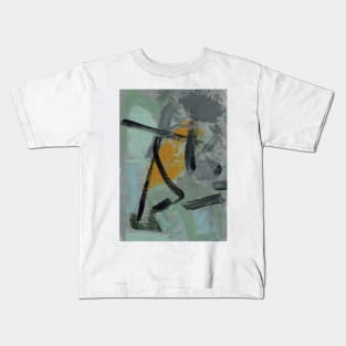 Art Acrylic artwork abstract Wind Kids T-Shirt